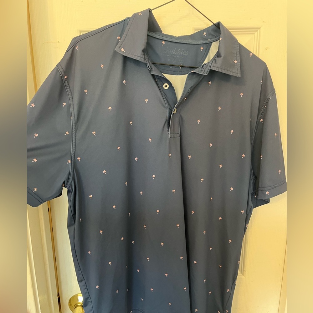Men's Blue Polo Shirt Chubbies